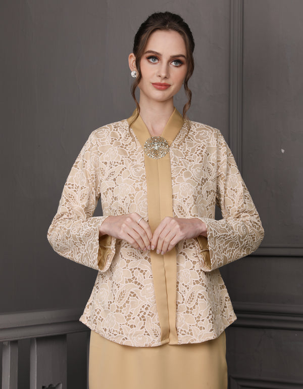 BAJU KEBAYA FREDA (CLAY)